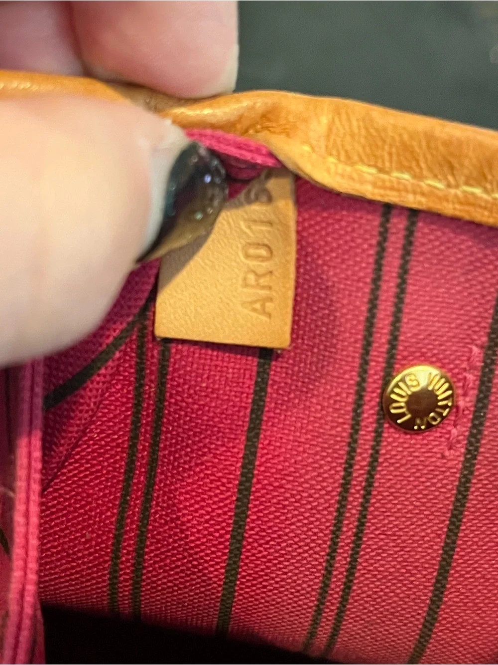 Authentic Louis Vuitton monogram canvas Neverfull PM